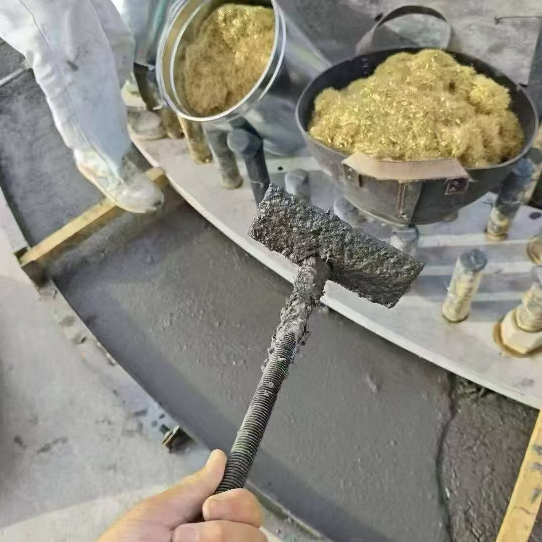 咸宁C120钢纤维高强无收灌浆料 轧机压缩机汽轮机发电机锻压设备底座灌浆材料
